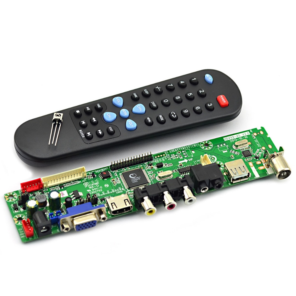 V29 Universal LCD Controller Board TV Motherboard Free ...